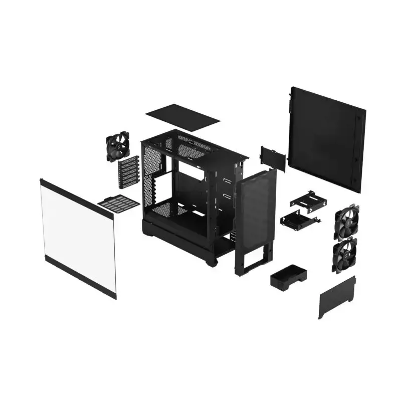 FRACTAL DESIGN "Pop Air Black TG Clear Tint