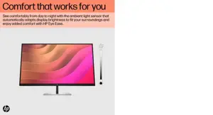 HP E32k G5 4K, 80 cm (31,5"), 3840 x 2160 taškų, 4K Ultra HD, 5 ms, juoda