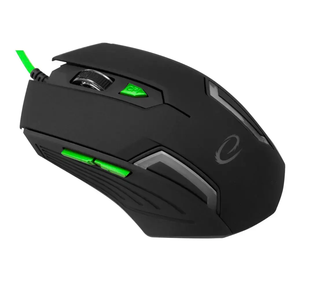 "Esperanza MX205 Fighter mouse" USB Type-A optinė 2400 DPI dešinioji ranka