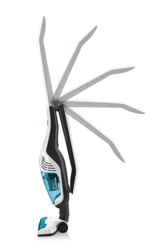 ETA Dulkių siurblys ETA645390000 Moneto II Aqua Plus Belaidis veikiantis rankinis dulkių siurblys 3in1 Skalbimo funkcija 21,6 V N/A W Veikimo laikas (maks.) 50 min Balta/mėlyna