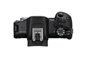 "Canon EOS R50", juoda + RF-S 18-45mm F4.5-6.3 IS STM rinkinys, 24,2 MP, 6000 x 4000 taškų, CMOS, 4K Ultra HD, jutiklinis ekranas, juoda