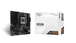 Mainboard BIOSTAR AMD B850 SAM5 Micro-ATX 1xPCI-Express 4.0 4x. 1xPCI-Express 4.0 16x 2xM.2 1xHDMI …