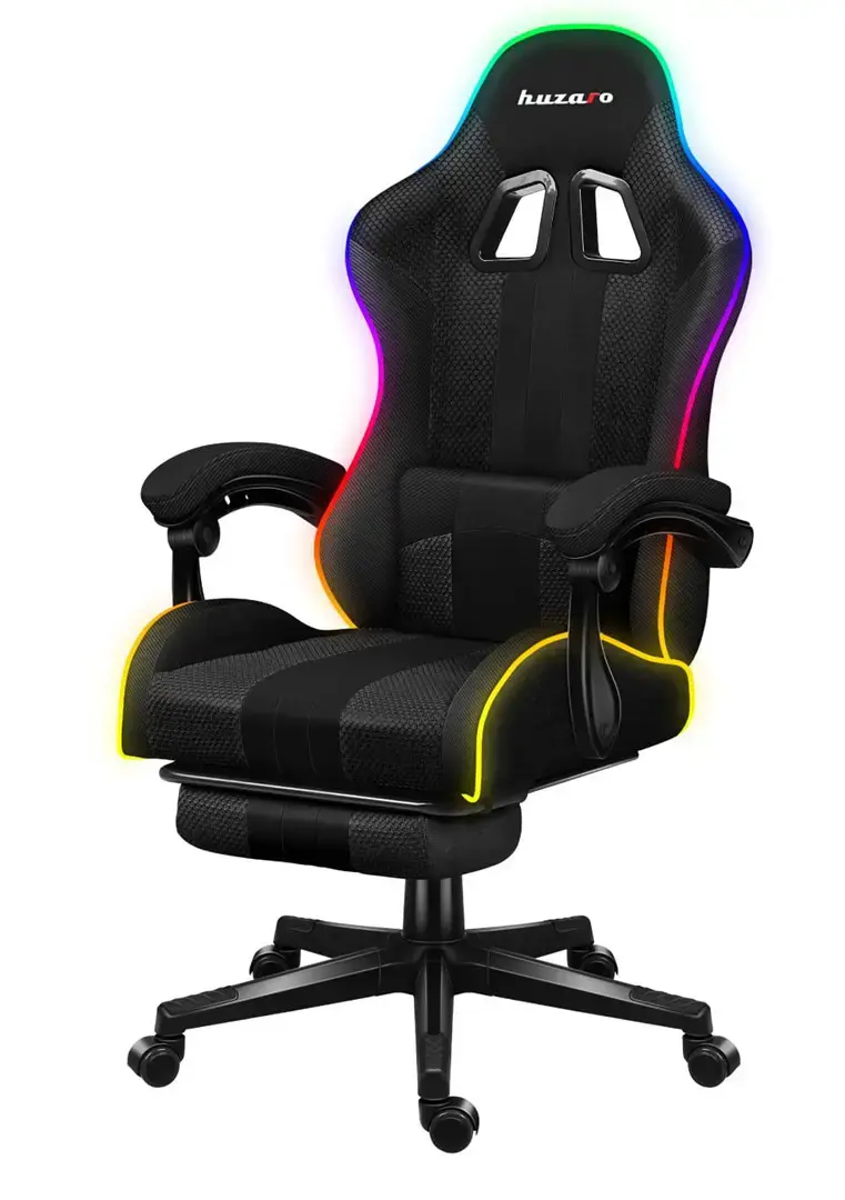 "HUZARO FORCE 4.7 RGB MESH" ŽAIDIMŲ KĖDĖ