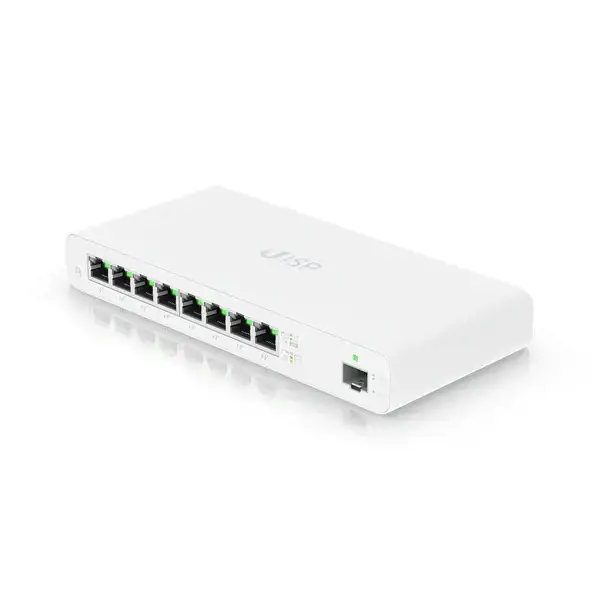 UBIQUITI UISP-R-EU Maršrutizatorius MicroPoP 8x RJ45 1000Mb/s 1x SFP 110W