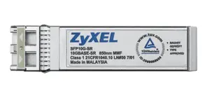 "Zyxel SFP10G-SR", šviesolaidis, 10000 Mbps, SFP+, SFP+, 300 m, 850 nm