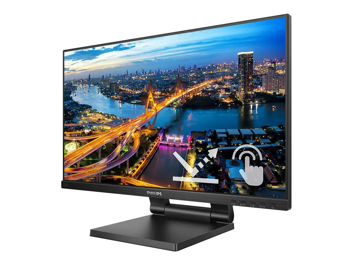 Monitorius Philips B Line 222B1TC/00, 54.6 cm (21.5"), 1920 x 1080 pixels, Full HD, LED, 4 ms, Black
