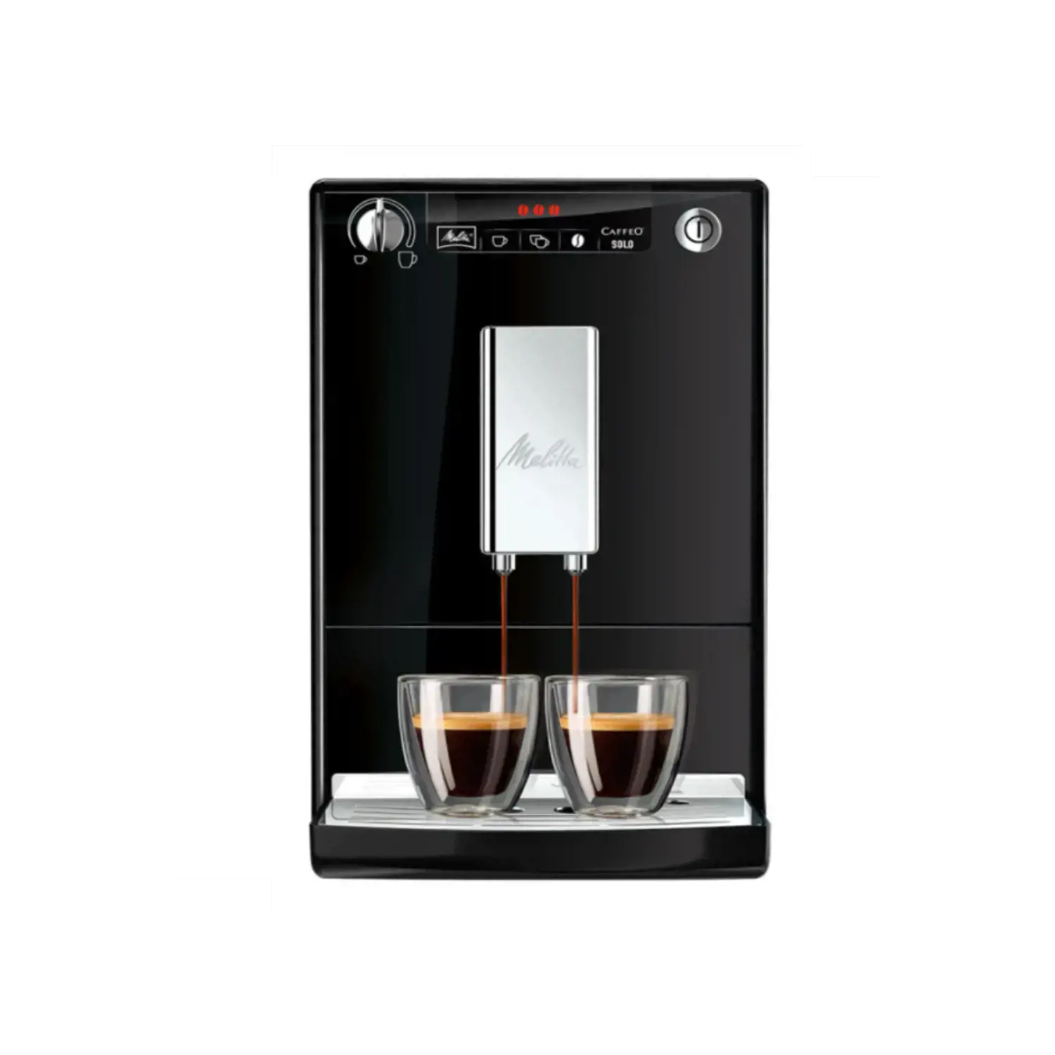 Kavos aparatas Melitta 220473, 1,2 litrai, 1400 W, Juoda, Automatinis