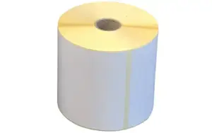 Brother LXP1N073100117N, White, Self-adhesive printer label, Die-cut label, Roll, Thermal transfer,…