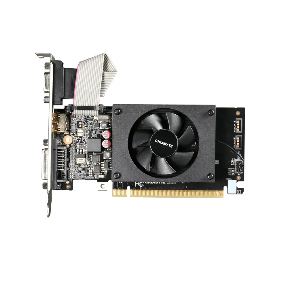 Vaizdo plokštė GIGABYTE GeForce GT 710 2 GB, GDDR3, 64 bitai, GV-N710D3-2GL