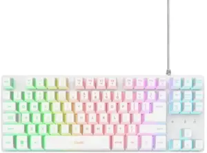 KEYBOARD USB GXT 833W THADO/TKL ENG WHITE 25894 TRUST