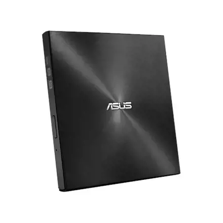 ASUS ZenDrive U9M, juodas, dėklas, horizontalus, nešiojamasis kompiuteris, DVD±RW, USB 2.0