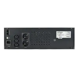 GEMBIRD UPS-RACK-2000 UPS 19 colių 3.4U 2000VA 2xIEC 2x Schuko USB LCD