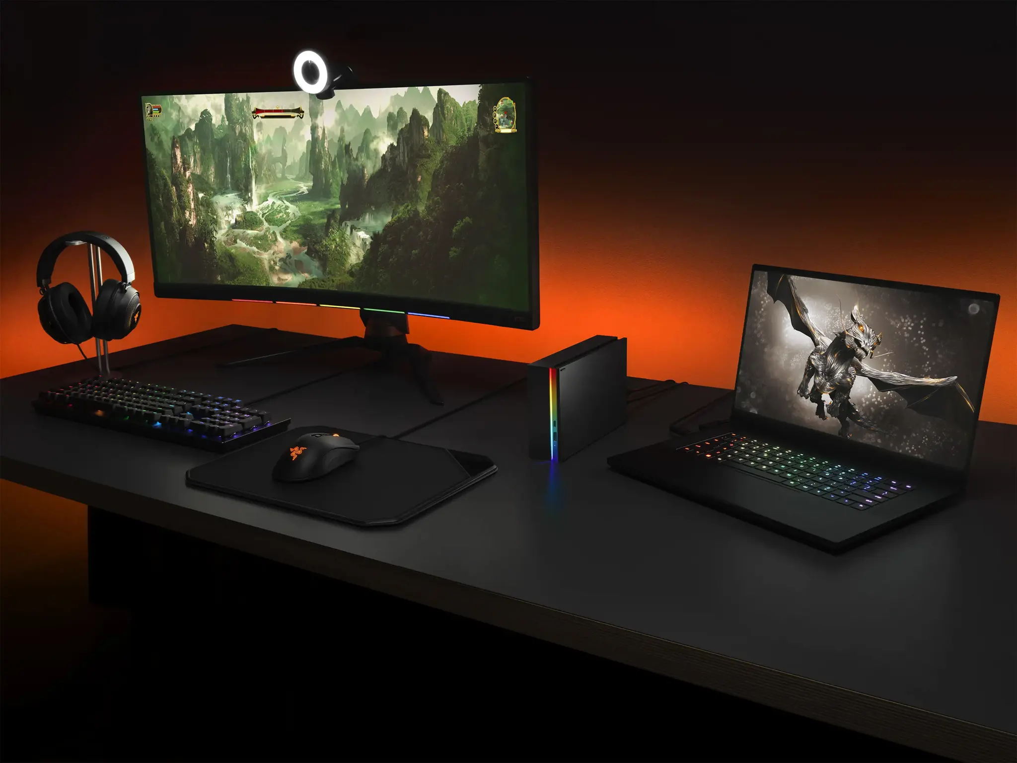 "Seagate FireCuda Gaming Hub", 8000 GB, 3.2 Gen 1 (3.1 Gen 1), juodas