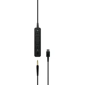 "EPOS ADAPT 165T USB-C II", USB LAIDINIS DVIPUSIS 3,5 MM + USB