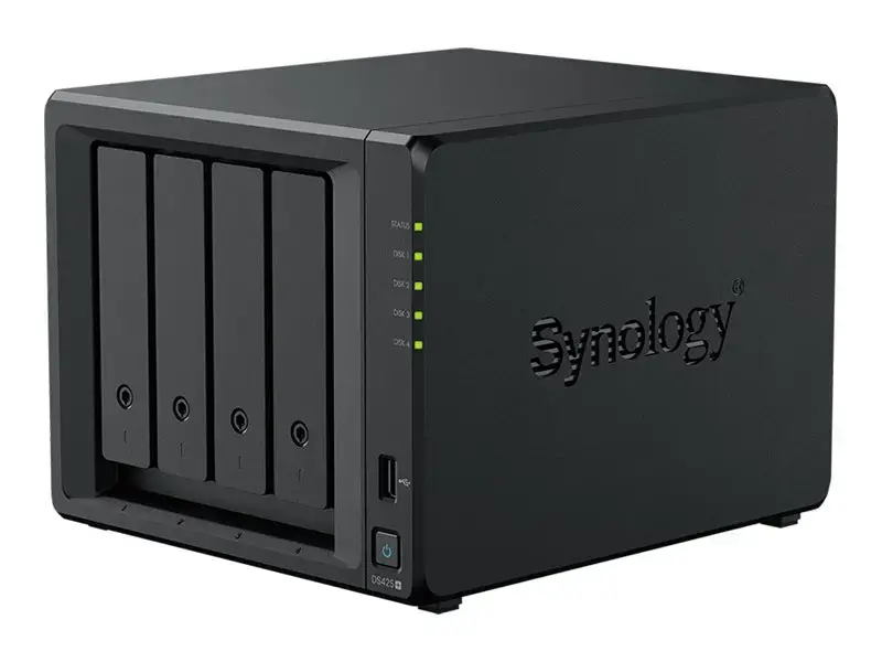 Synology DiskStation | DS425+ | Intel Celeron | J4125 | Processor frequency 2.0 GHz | 2 GB | DDR4 | Black