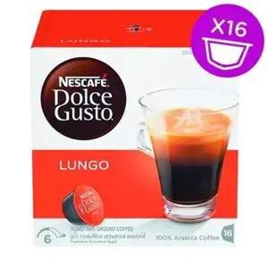 Nescafe Dolce Gusto Lungo 16 kapsulių dėžutėje