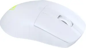 Turtle Beach Pure Air - Ultra-Light Wireless Ergonomic RGB Gaming Mouse, 26K DPI Optical Sensor, 125 hour Battery, Dual Wireless System, TITAN Optical Switches, Bluetooth, RGB Illumination. Semi-translucent White, Right-hand, Optical, RF Wireless + Bluetooth, 26000 DPI, Translucent, White