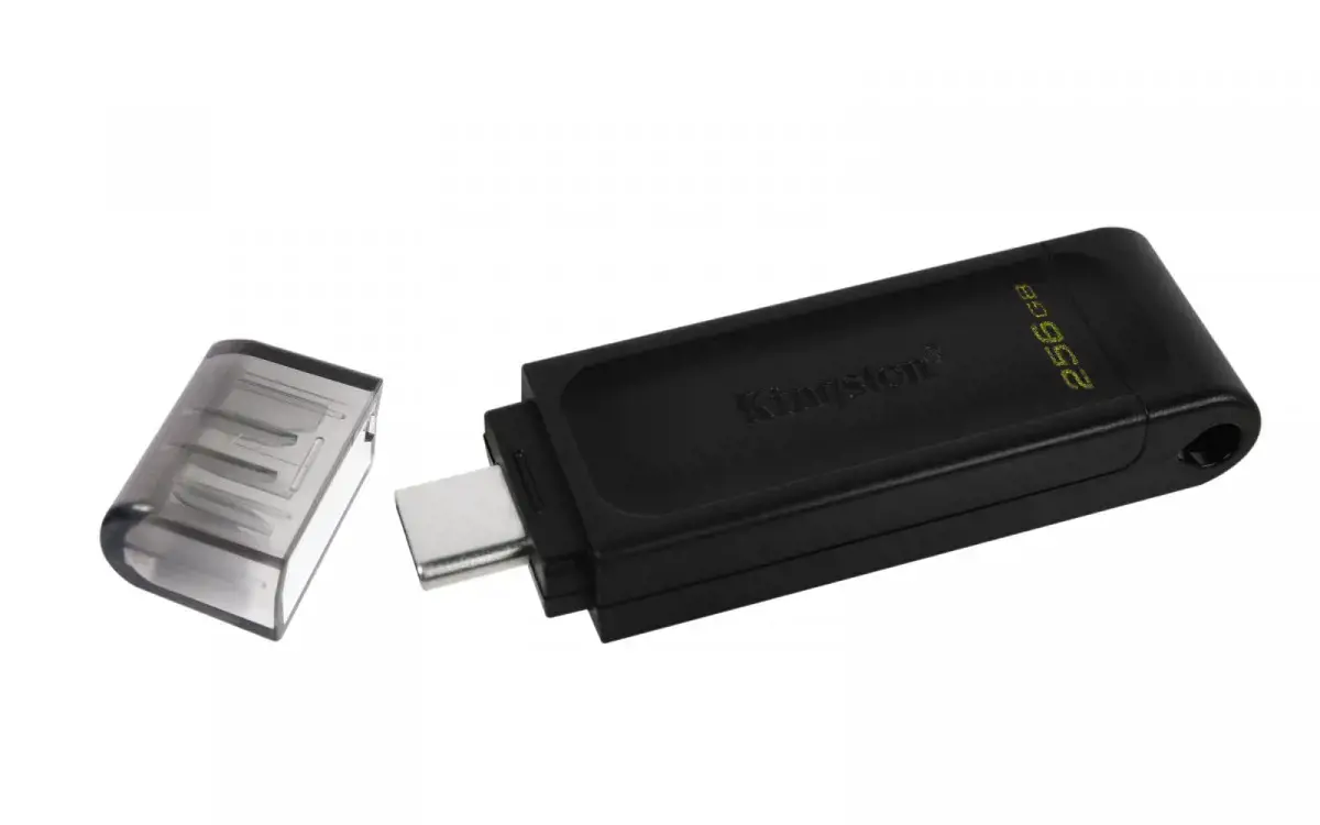 KINGSTON 256GB "DataTraveler 70" USB-C 3.2 Gen 1