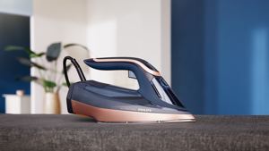 "Philips" DST8050/20, garų lygintuvas, "SteamGlide Elite" padas, 3 m, 260 g/min, mėlynas, auksinis, 85 g/min