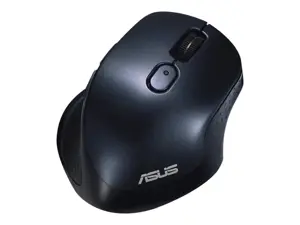 ASUS MW203, dešiniarankis, optinis, RF belaidis + "Bluetooth", 2400 DPI, juodas, mėlynas