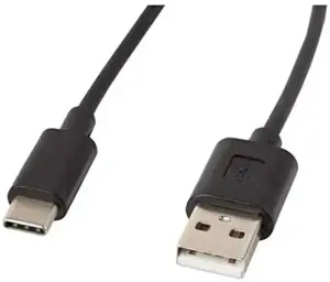 LANBERG CA-USBO-10CC-0010-BK Lanberg USB 2.0 Type-C(M)-AM 1 m ilgio juodas kabelis