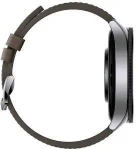 "Xiaomi Watch 2 Pro" - "Bluetooth®" sidabrinis korpusas su rudu dirželiu "Xiaomi