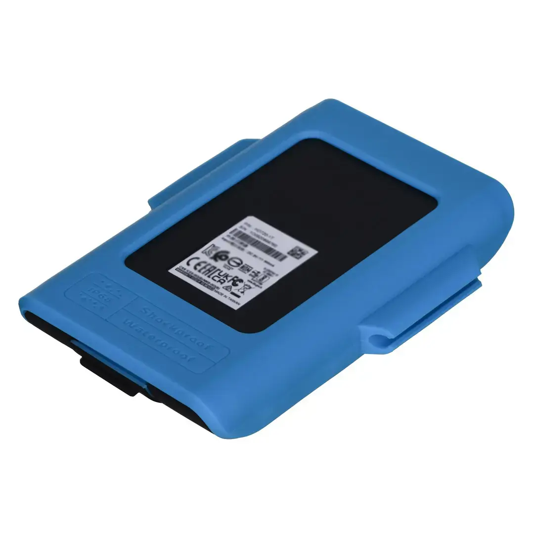 "ADATA DashDrive AHD720-2TU3-CBL" išorinis kietasis diskas (2 TB; 2,5"; USB 3.0; 5400 aps./min; mėlyna spalva)