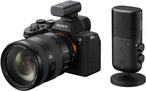 "Sony ECM-S1", Skaitmeninio fotoaparato mikrofonas, 24 bitų, 48 kHz, laidinis ir belaidis, "Bluetooth/3,5 mm", 150 m
