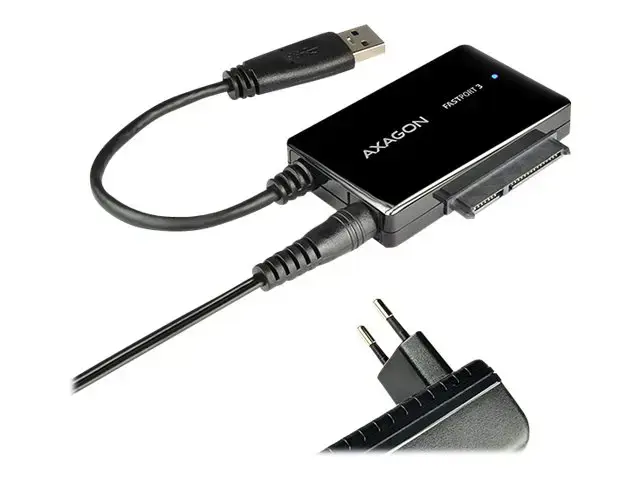 AXAGON ADSA-FP3 USB3.0 - SATA 6G HDD FASTPort3 adapteris su maitinimo šaltiniu