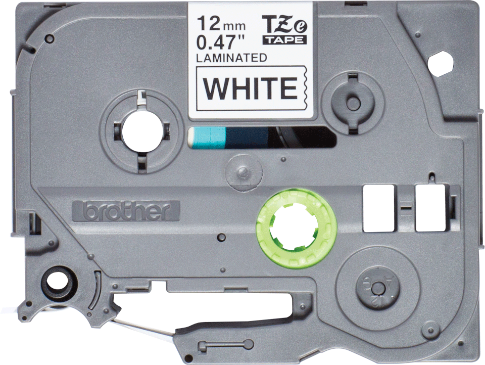 Brother TZE-231S, juoda ant balto, TZe, 1,2 cm, 4 m, lizdinė plokštelė, 1,2 cm