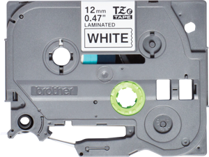 Brother TZE-231S, juoda ant balto, TZe, 1,2 cm, 4 m, lizdinė plokštelė, 1,2 cm