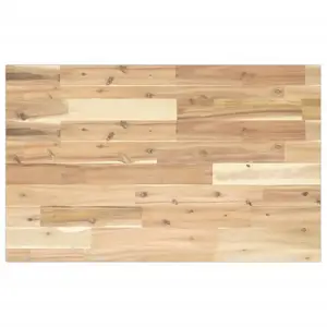 Rašomojo stalo stalviršis, 100x50x2cm, akacijos masyvas