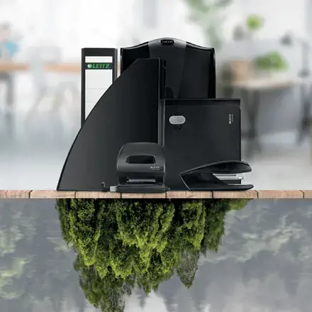 "Leitz NeXXt", 30 lapų, juoda, metalas, plastikas, 8 cm, 5,5 mm, A4, A5, A6