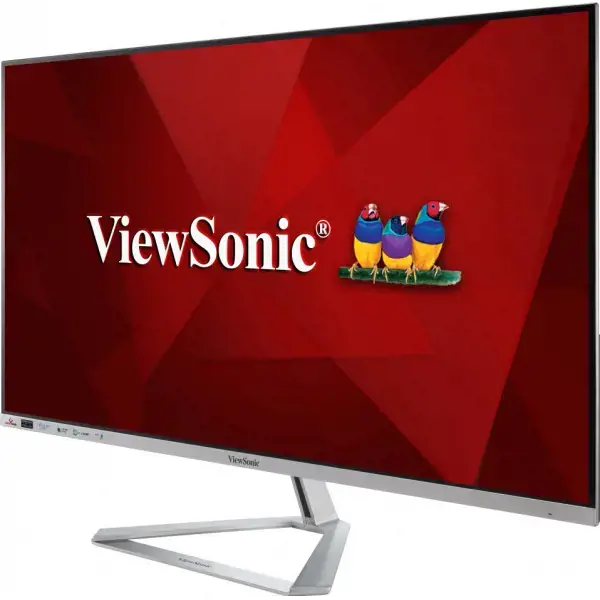 Monitorius Viewsonic VX Series VX3276-2K-mhd-2, 81.3 cm (32"), 2560 x 1440 pixels, Quad HD, LED, 4 ms, Silver