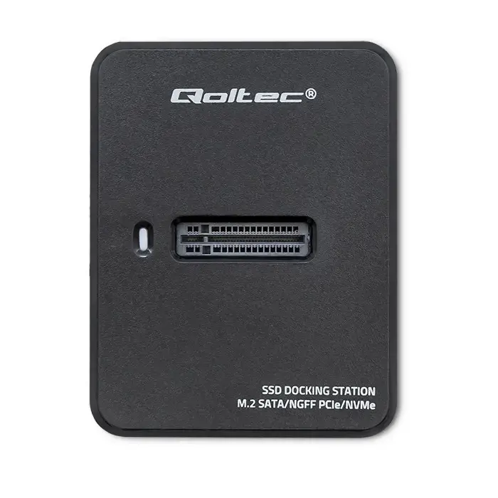 QOLTEC 50313 Prisijungimo stotelė SSD M.2 SATA PCIe NGFF NVMe USB 3.1