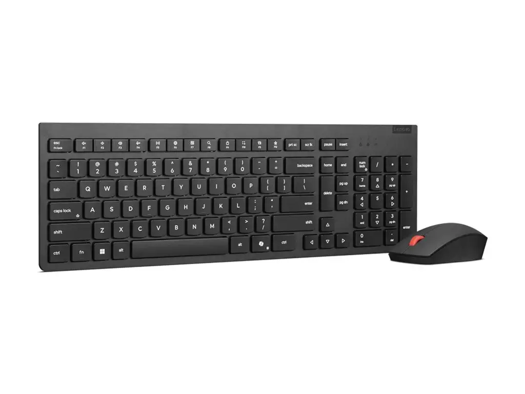 Lenovo Essential Wireless Combo Keyboard & Mouse Gen2 | Keyboard and Mouse Set | Wireless | Mouse included | Lithuanian | Black
