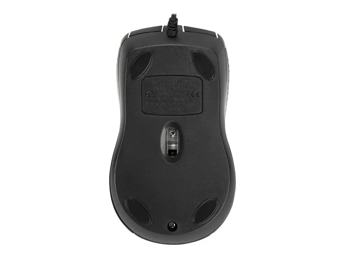 Targus Full-Size Optical Antimicrobial Wired Mouse | Targus Mouse | Full-Size Optical Antimicrobial | Wired | Black