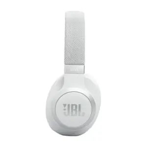JBL belaidės ausinės "Live 770NC", baltos spalvos