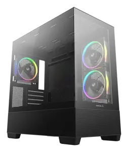 Deepcool Case | CG380 3F | Black | Micro ATX