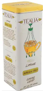 Arbata TEALIA, Limone, žalioji, biri, 100g