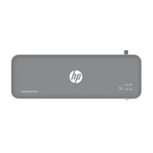 HP OneLam 270 laminator, A4, Hot, 5 pouches: A4/80 mic, grey