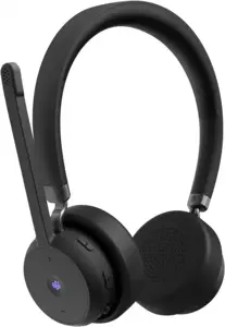 Lenovo Wireless VoIP Headset, Wireless, Office/Call center, 20 - 20000 Hz, 140 g, Headset, Black