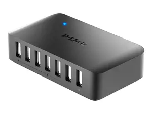 D-Link DUB-H7, USB 2.0 Type-B, USB 2.0, 480 Mbps, juoda, FCC, CE, C-Tick, VCCI, IC, RoHS, 5 V
