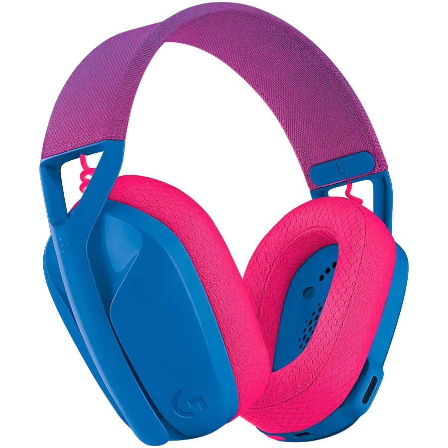 LOGITECH G435 LightSpeed belaidės žaidimų ausinės - mėlynos - EMEA