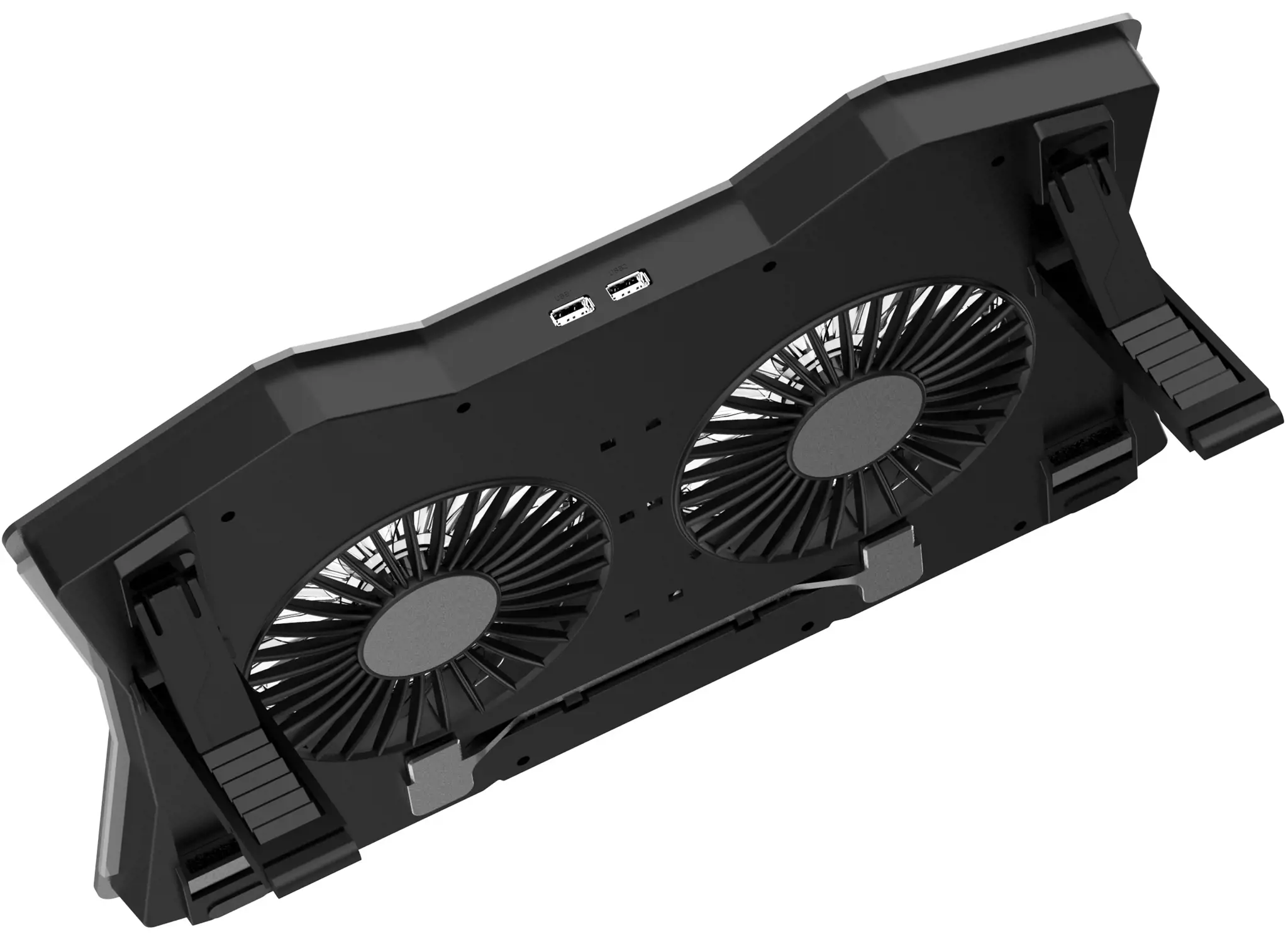 "Omega" nešiojamojo kompiuterio aušintuvo padas 45425, juodas