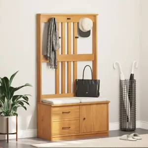 salės medis "SANDNES" 87x40x159,5 pušies masyvo