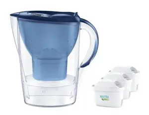 Brita Marella+3 Maxtra Pro PP filter jug (2.4 l; blue)