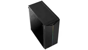 AEROCOOL AEROPGSSPLIT-A-BKRGB Kompiuterio korpusas ATX Aerocool SPLIT RGB USB 3.0 - RGB STRIP 1x120mm ventiliatorius