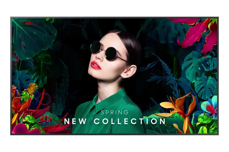 "Samsung" LH75QMCEBGCXEN, Skaitmeninės reklamos plokščias skydelis, 190,5 cm (75"), LCD, 3840 x 2160 taškų, "Wi-Fi", 24/7