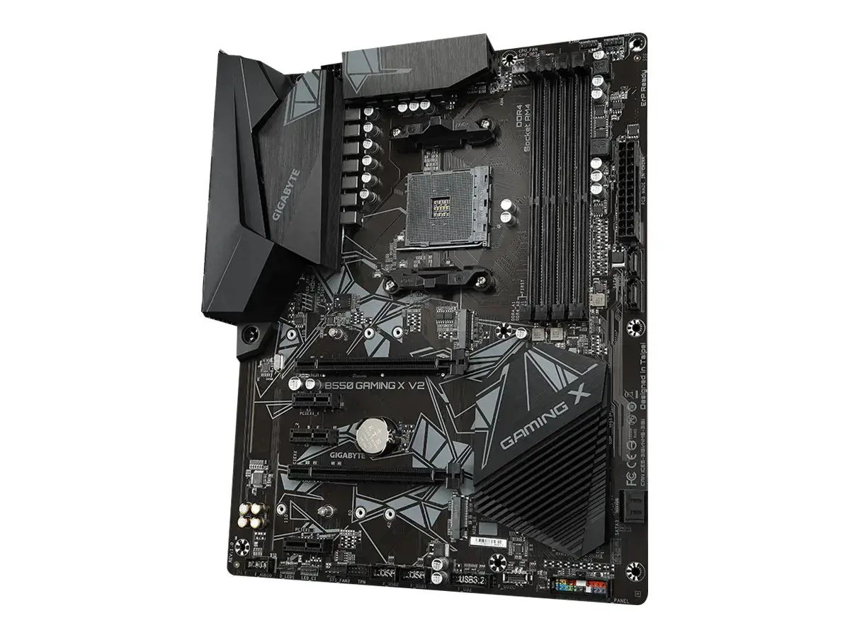 Gigabyte B550 Gaming X V2, AMD, Socket AM4, 3 kartos "AMD Ryzen™ 3", 3 kartos "AMD Ryzen 5", 3 kartos "AMD Ryzen™ 7", 3 kartos..., DDR4-SDRAM, 128 GB, DIMM